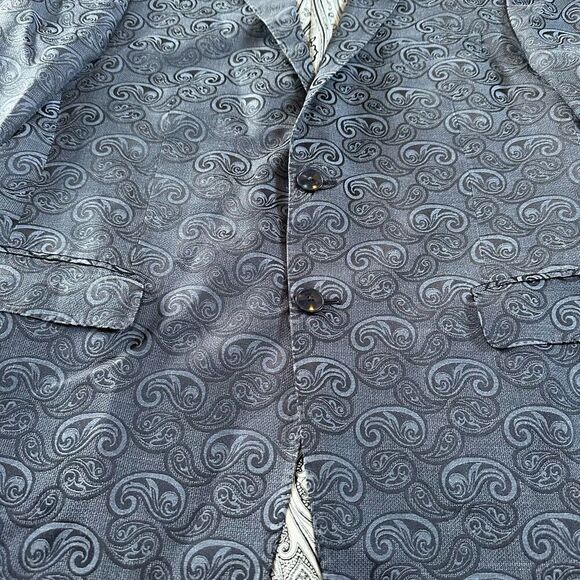 ETRO Silk Jacket Blazer | Men’s Chest 21.5”/ Length 30” - Picture 5 of 12
